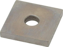 Mitutoyo - 0.15" Square Steel Gage Block - Accuracy Grade 0, Includes Certificate of Inspection - Exact Tool & Supply