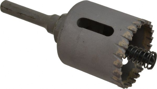 Relton - 2-1/2" Diam, 2" Cutting Depth, Toothed Edge Hole Saw - Exact Tool & Supply