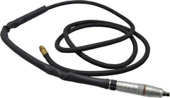 Ingersoll-Rand - 1/8" Collet, Straight Handle, Straight Air Die Grinder - 60,000 RPM, Rear Exhaust, 7 CFM, 0.1 hp - Exact Tool & Supply