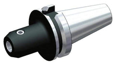 Kennametal - BT40 Taper, 63/64" Inside Hole Diam, 90mm Projection, Whistle Notch Adapter - Through Coolant - Exact Tool & Supply