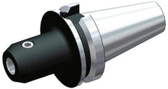 Kennametal - BT30 Taper, 0.3937" Inside Hole Diam, 55mm Projection, Whistle Notch Adapter - Through Coolant - Exact Tool & Supply