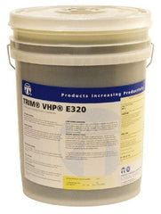 Master Fluid Solutions - Trim VHP E320, 5 Gal Pail Cutting & Grinding Fluid - Water Soluble, For Drilling, Gundrilling, Gunreaming, Slotting - Exact Tool & Supply