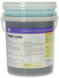Master Fluid Solutions - Trim E206, 1 Gal & 5 Gal Bottle/Pail Cutting & Cleaning Fluid - Water Soluble - Exact Tool & Supply
