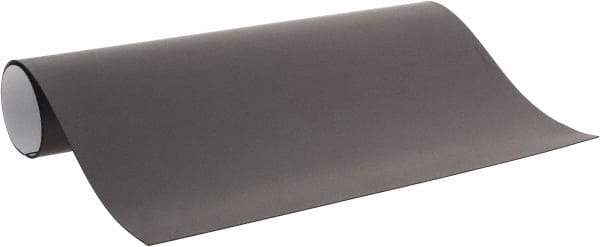 Mag-Mate - 1' Long x 24-3/8" Wide x 1/32" Thick Flexible Magnetic Sheet - 8 Lb Max Pull Force, 196 Linear Ft/Lb Magnetic Pull Force, Plain Back, White - Exact Tool & Supply