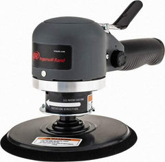 Ingersoll-Rand - 12,000 OPM, 16.98 CFM Air Consumption, Palm Air Orbital Sander - Round Pad, 1/4 NPT Inlet - Exact Tool & Supply