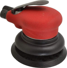 Ingersoll-Rand - 10,000 OPM, 18.5 CFM Air Consumption, Palm Air Orbital Sander - Round Pad, 1/4 NPT Inlet - Exact Tool & Supply