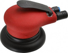 Ingersoll-Rand - 10,000 OPM, 18.5 CFM Air Consumption, Palm Air Orbital Sander - Round Pad, 1/4 NPT Inlet - Exact Tool & Supply