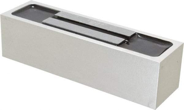 Mag-Mate - 4-1/2" Long x 1-1/4" Wide x 1-1/4" High, 2 Poles, Rectangular Neodymium Rare Earth Holding Magnet - 107.5 Lb Average & 215 Lb Max Pull Force - Exact Tool & Supply
