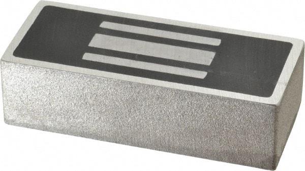 Mag-Mate - 4-1/2" Long x 1.88" Wide x 1-1/4" High, 3 Poles, Rectangular Neodymium Rare Earth Holding Magnet - 170 Lb Average & 340 Lb Max Pull Force - Exact Tool & Supply