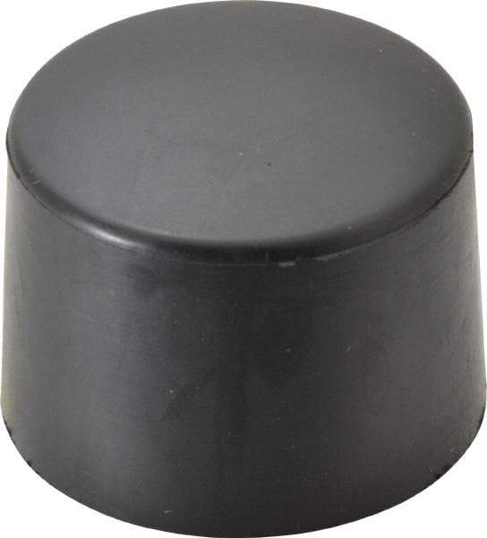 Vaughan Bushnell - 2" Face Diam, Grade Soft, Black Soft Face Hammer Tip - Rubber - Exact Tool & Supply
