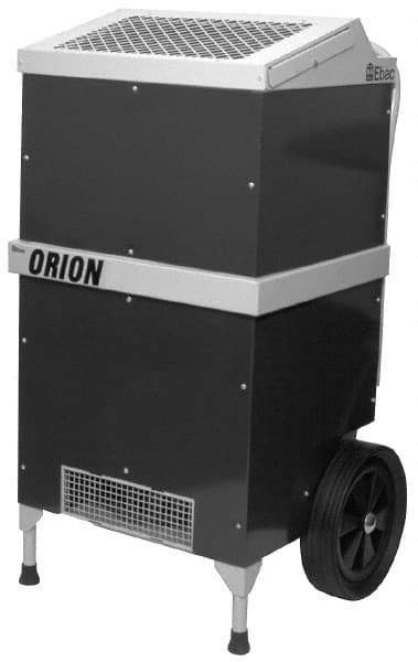 EBAC - 28+ Gal Saturation Capacity, 8 Amp, Portable Dehumidifier - 24" Wide x 44" High x 22" Deep, 108 Pint Volume Capacity, 3/4 hp - Exact Tool & Supply