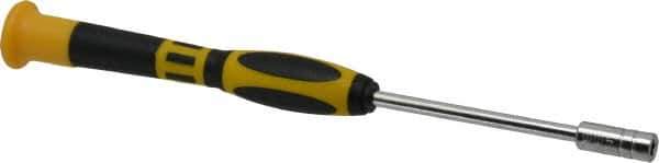 Aven - 4mm Solid Shaft Electronic Nutdriver - Ergonomic Handle, 6-3/4" OAL - Exact Tool & Supply