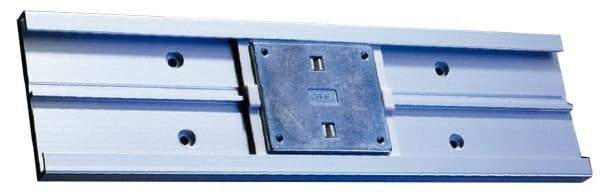 Igus - 1,500mm OAL x 80mm Overall Width x Self Lubricated Linear Guide Systems - 150mm Between Holes - Exact Tool & Supply