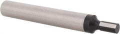 TESA Brown & Sharpe - 0.2" Head Diam, 3/8" Shank, Single End, Mechanical Edge Finder - Accurate to 0.0005", Cylindrical Contact - Exact Tool & Supply