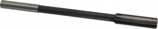 Interstate - 0.572" High Speed Steel 8 Flute Chucking Reamer - Exact Tool & Supply