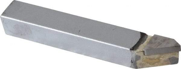 Made in USA - 5/16 x 5/16" Shank, Offset Threading Single Point Tool Bit - ER-5, Grade K68 - Exact Tool & Supply