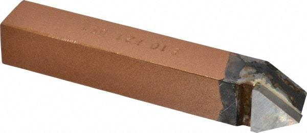 Made in USA - 5/8 x 5/8" Shank, Threading Single Point Tool Bit - E-10, Grade K21 - Exact Tool & Supply