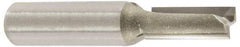 Amana Tool - 1/4" Diam, 1/4" Shank Diam, 1" Length of Cut, 2 Flute Straight Router Bit - 2-7/8" Overall Length, Carbide Tipped - Exact Tool & Supply
