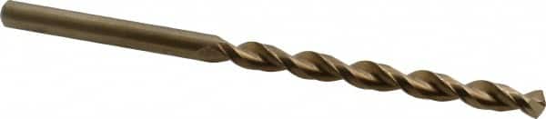 Cleveland - 11/32" 135° Parabolic Flute Cobalt Taper Length Drill Bit - Exact Tool & Supply