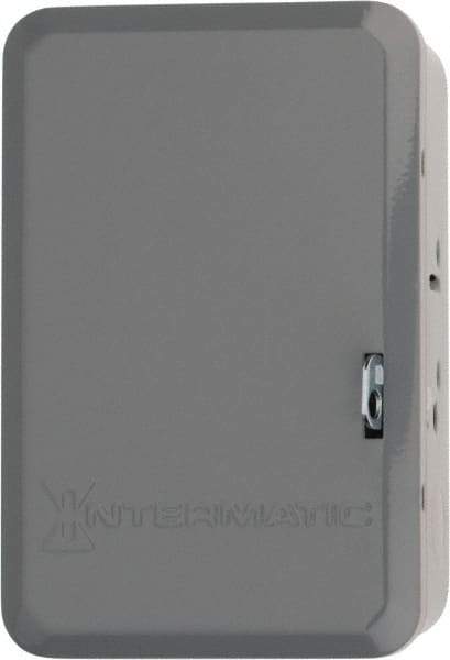 Intermatic - 24 hr Indoor Digital Electronic Timer Switch - 28 On/Off, 120/208/240/277 VAC, 50/60 Hz, - Exact Tool & Supply