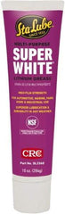 CRC - 10 oz Tube Lithium-12 Gel Paste Grease - White, Nonflammable, 300°F Max Temp, NLGIG 2, - Exact Tool & Supply