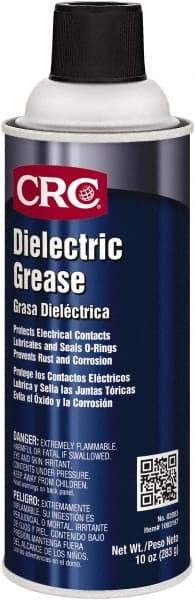 CRC - 16 oz Aerosol Silicone Gel Paste Grease - Translucent, Extremely Flammable, 400°F Max Temp, NLGIG 2, - Exact Tool & Supply