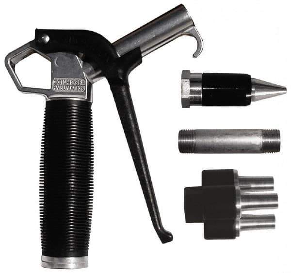 Coilhose Pneumatics - Safety Blow Gun Kit - 3/8 Inlet, 125 Max psi - Exact Tool & Supply