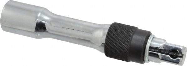 Proto - 1/2" Drive Locking Socket Extension - 5" OAL, Chrome Finish - Exact Tool & Supply