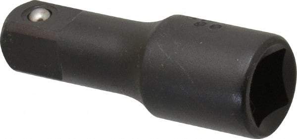 Proto - 1/2" Drive Standard Socket Extension - 2-1/2" OAL - Exact Tool & Supply