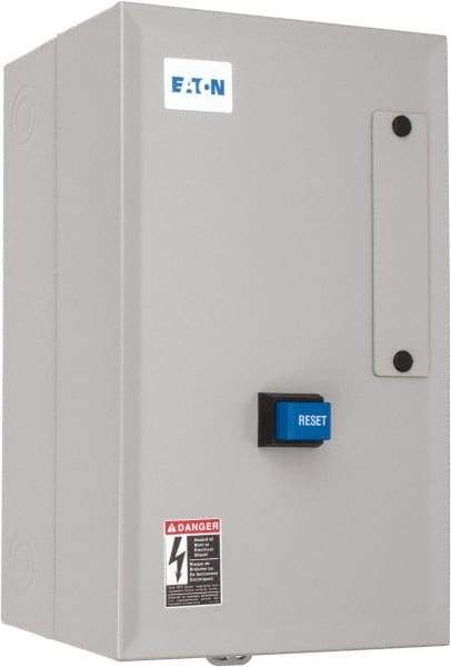 Eaton Cutler-Hammer - 120 Coil VAC, NEMA Size 2, Nonreversible Enclosed Enclosure NEMA Motor Starter - 1 Enclosure Rating - Exact Tool & Supply