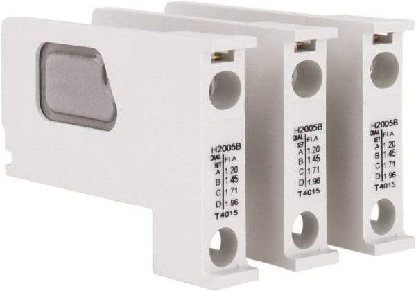 Eaton Cutler-Hammer - Starter Definite Purpose Heater Pack - For Use with B Series Overload Relay IEC G-K, B Series Overload Relay NEMA 1-2, C Series Overload Relay IEC A-F, C Series Overload Relay NEMA 00-0 - Exact Tool & Supply