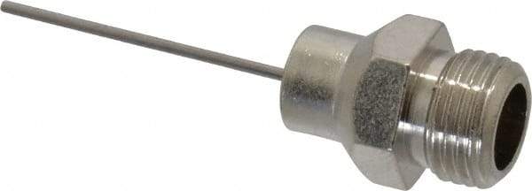 Value Collection - Blow Gun Needle Tip - 1/8 MPT, 0.94" Hose Length - Exact Tool & Supply