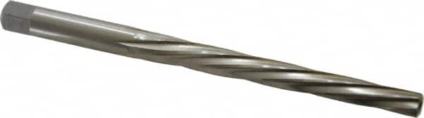 Interstate - #5 Pin, 0.2994" Diam, 0.2409" Small End, 5/16" Diam Straight Shank, 2-13/16" Flute, Taper Pin Reamer - Exact Tool & Supply