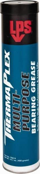 LPS - 14.1 oz Cartridge Lithium Extreme Pressure Grease - Blue, Extreme Pressure, 350°F Max Temp, NLGIG 2, - Exact Tool & Supply