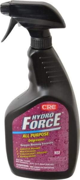 CRC - 32 oz Spray Bottle Cleaner/Degreaser - Liquid, Biodegradable, Concentrated, Unscented - Exact Tool & Supply