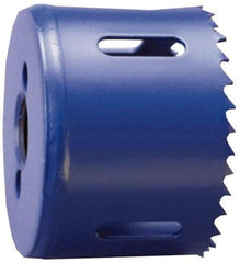 Disston - 2-1/2" Diam, 1-7/8" Cutting Depth, Hole Saw - Bi-Metal Saw, Toothed Edge - Exact Tool & Supply
