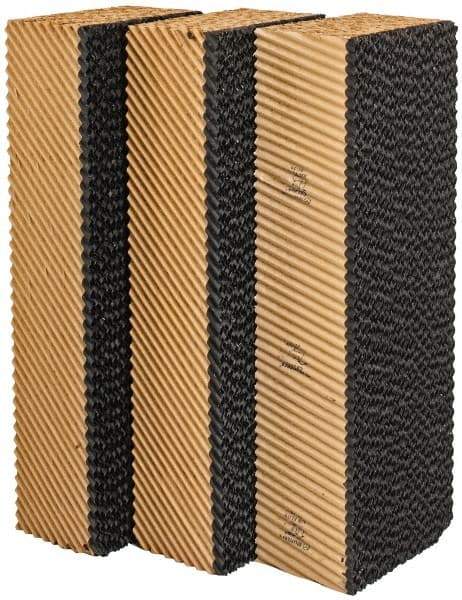 RollSeal - Evaporative Cooler Replacement Pads - 24" Diam - Exact Tool & Supply