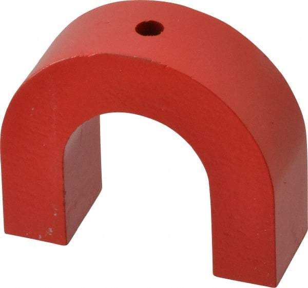 General - 1 Hole, 3/16" Hole Diam, 2-5/8" Overall Width, 15/16" Deep, 2-1/4" High, 42 Lb Average Pull Force, Alnico Power Magnets - 5/8" Pole Width - Exact Tool & Supply