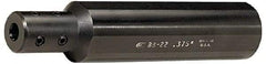 Global CNC Industries - 3/4" Bore Diam, 1-3/4" Shank Diam, Boring Bar Sleeve - 8" OAL, 2-1/2" Bore Depth - Exact Tool & Supply