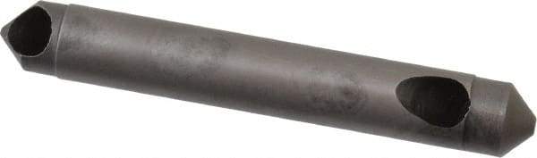 Weldon - 1/4" Shank Diam, 90° High Speed Steel Countersink - Bright Finish, 1-3/4" OAL, Double End, Straight Shank, Right Hand Cut - Exact Tool & Supply