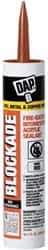 DAP - 10.1 oz Cartridge Red Acrylic & Latex Joint Sealant - 15 to 120°F Operating Temp - Exact Tool & Supply