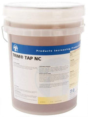 Master Fluid Solutions - Trim Tap NC, 5 Gal Pail Tapping Fluid - Straight Oil, For Broaching, Gear Cutting, Gundrilling, Milling, Reaming, Sawing, Shaving, Threading - Exact Tool & Supply