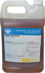 Master Fluid Solutions - Trim Tap Heavy, 1 Gal Bottle Tapping Fluid - Straight Oil, For Reaming, Threading - Exact Tool & Supply