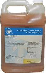 Master Fluid Solutions - Trim OM 287, 1 Gal Bottle Cutting Fluid - Straight Oil, For Machining - Exact Tool & Supply