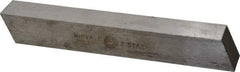 Interstate - M2 High Speed Steel Square Tool Bit Blank - 7/8" Wide x 7/8" High x 6" OAL, Ground - Exact Tool & Supply