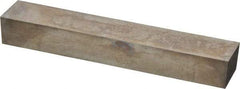 Interstate - M35 Cobalt Square Tool Bit Blank - 7/8" Wide x 7/8" High x 6" OAL - Exact Tool & Supply