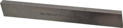 Interstate - M35 Cobalt Rectangular Tool Bit Blank - 1/2" Wide x 1" High x 8" OAL, Ground - Exact Tool & Supply