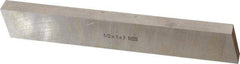 Interstate - M2 High Speed Steel Rectangular Tool Bit Blank - 1/2" Wide x 1" High x 7" OAL, Ground - Exact Tool & Supply