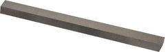 Interstate - M2 High Speed Steel Square Tool Bit Blank - 1/2" Wide x 1/2" High x 8" OAL, Ground - Exact Tool & Supply