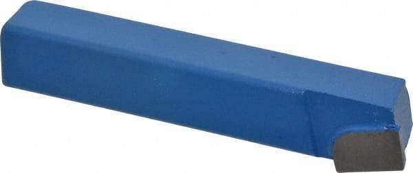 Interstate - 3/4 x 3/4" Shank, Lead Angle Turning Single Point Tool Bit - BL-12, Grade C6 - Exact Tool & Supply